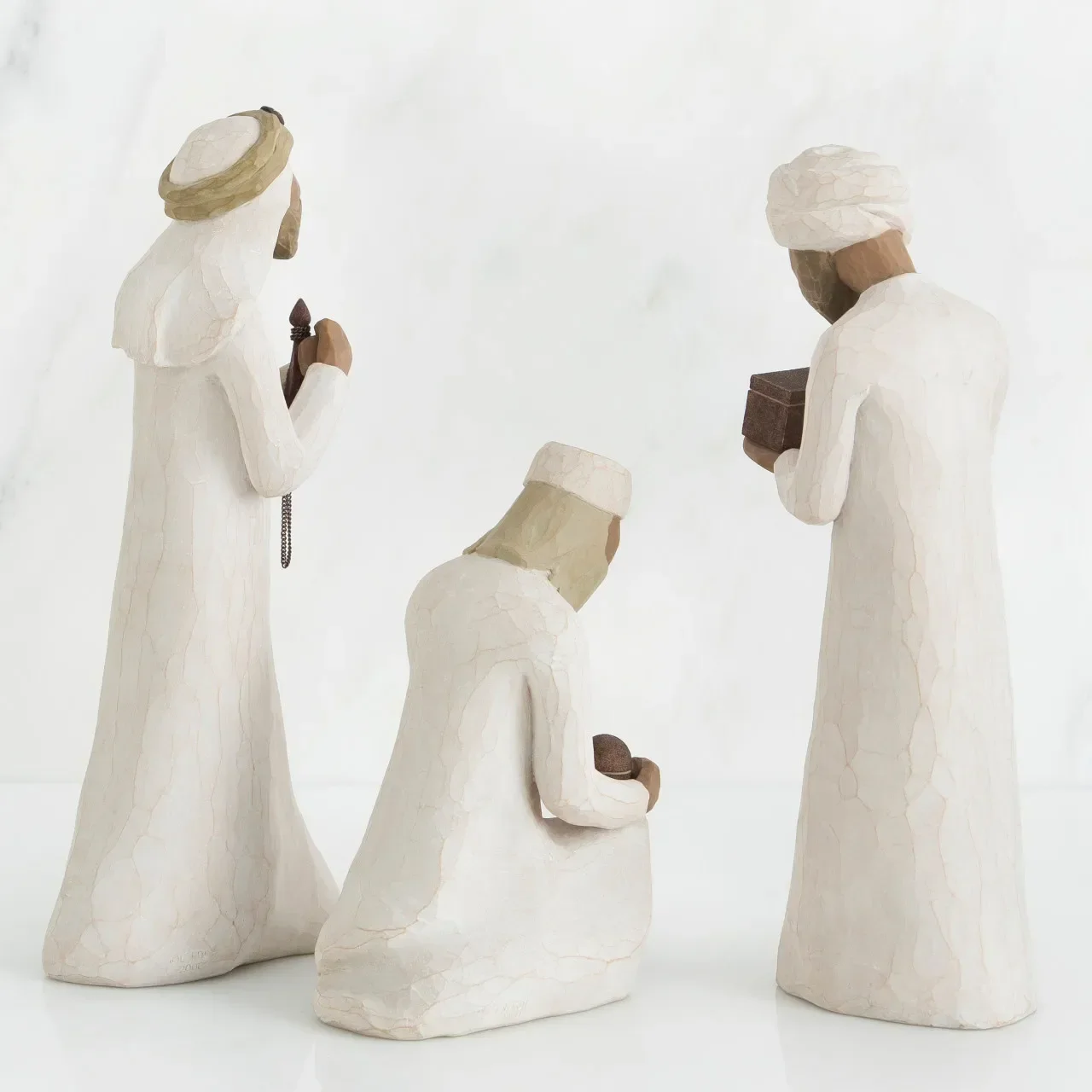 The Nativity Resin Figurines Set Nativity Set Christmas Home Sculpture Art Living Room Table Decoration Crafts Family Gift
