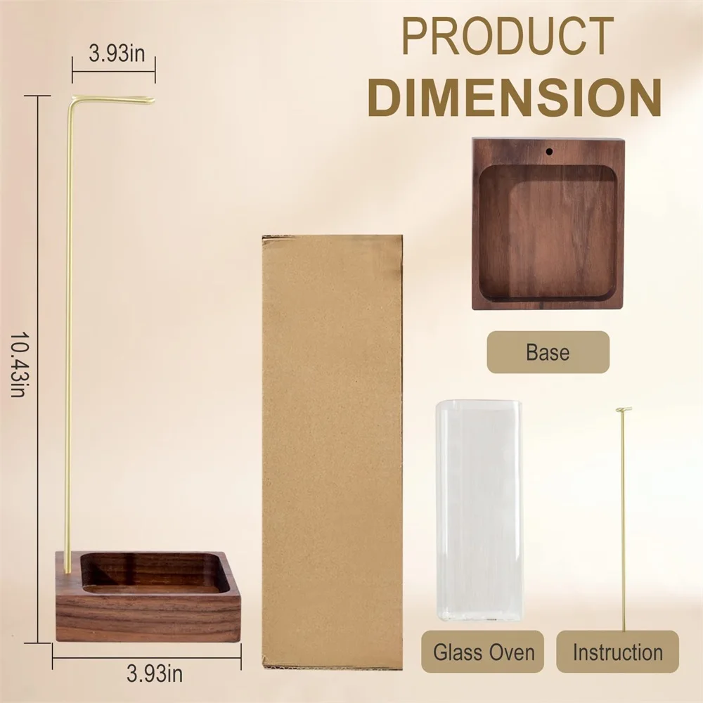 

Removable Glass Ashtray For Wooden Incense Rack And Rod Shaped Objects No Garbage Burner Indoor Decoration Atmosphere Incense