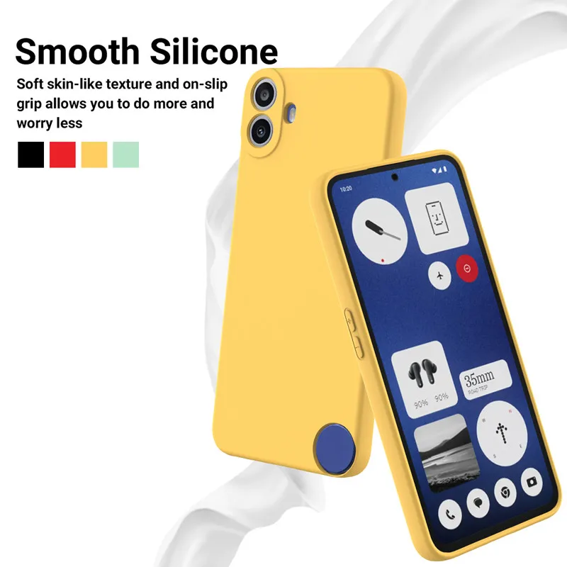 High-Quality Cute Liquid Silicone Protective Phone Case with Velvet Interior Layer