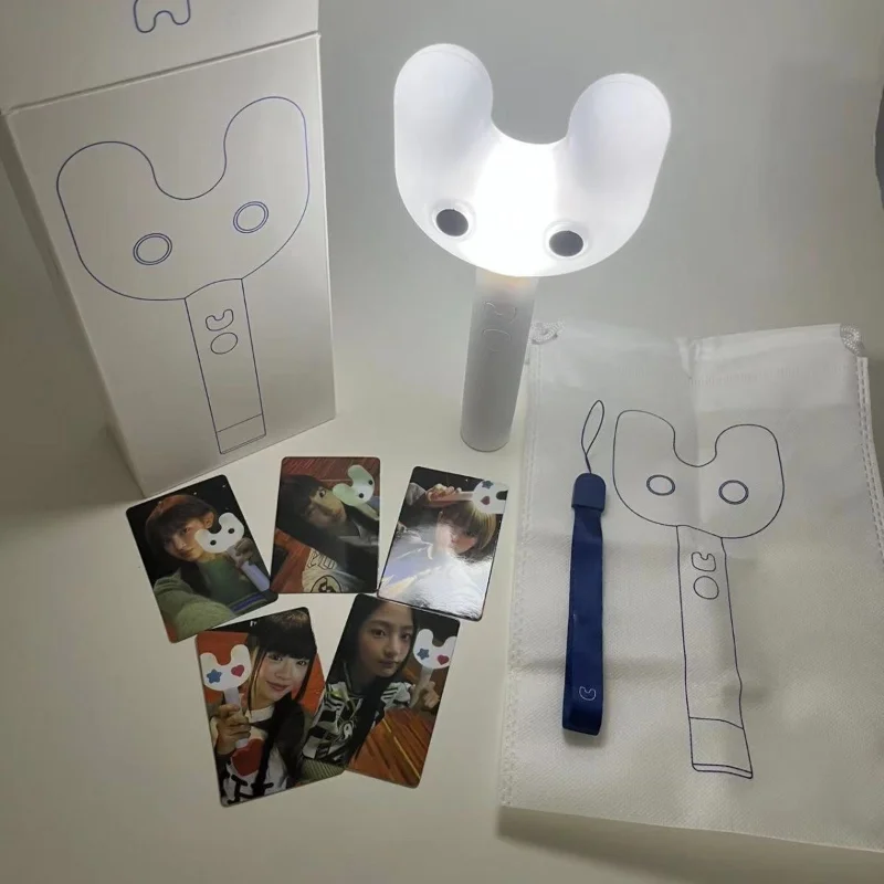 Newjeanss-Kpop Lightstick Fluorescente, Lâmpada de Mão, Flash Light Stick, Fans Collection Brinquedos, Gidle Concert, Hiphop Party Gifts, Novo