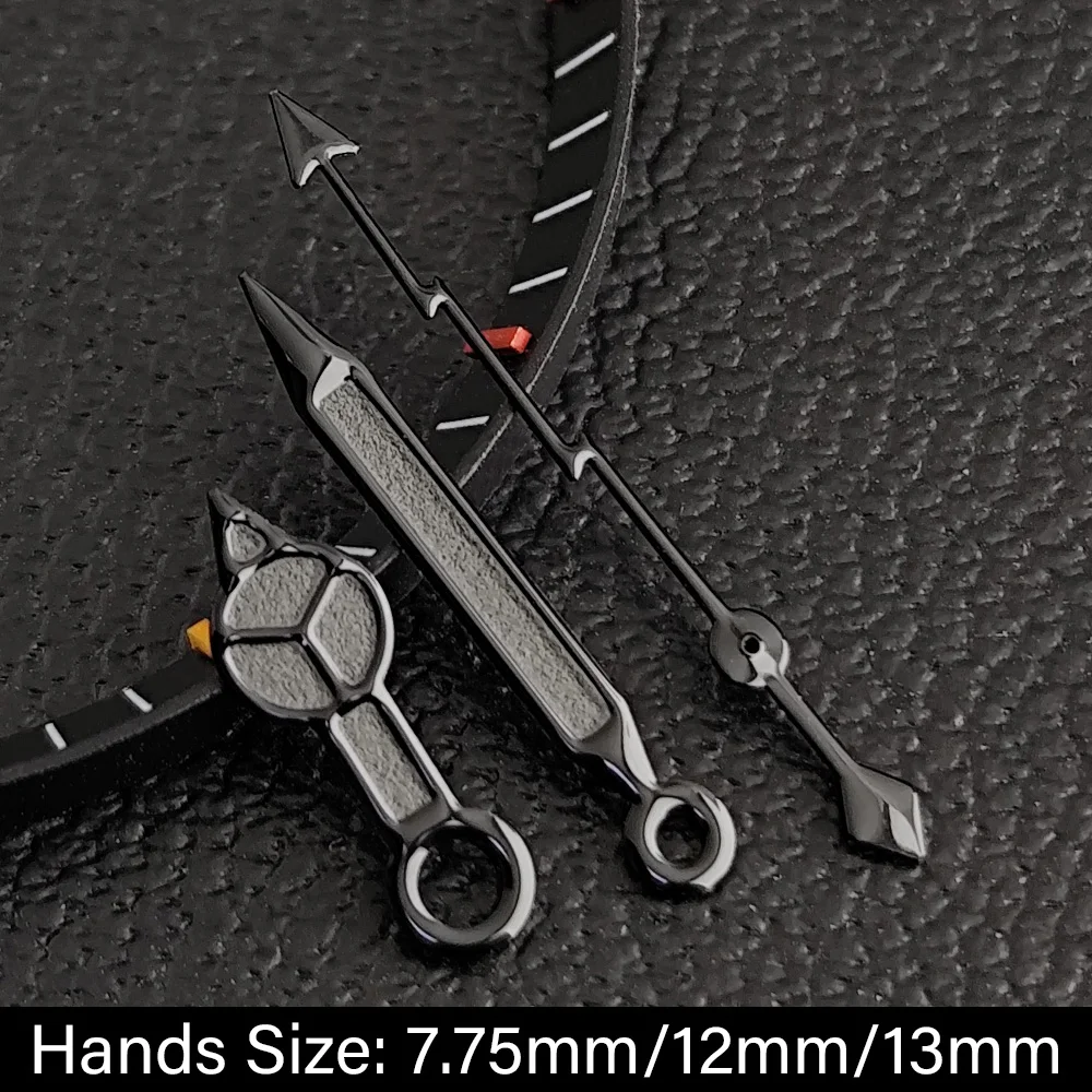Premium Black Watch Hands - Transparent Accessory