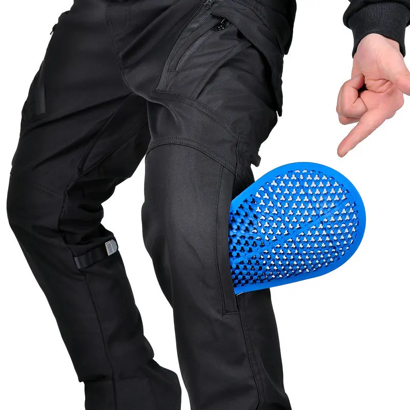 커플 의상 방수 방풍 오토바이 라이딩 팬츠 안티드롭 모터바이크 팬츠 신축성 하이웨이스트 사계절용