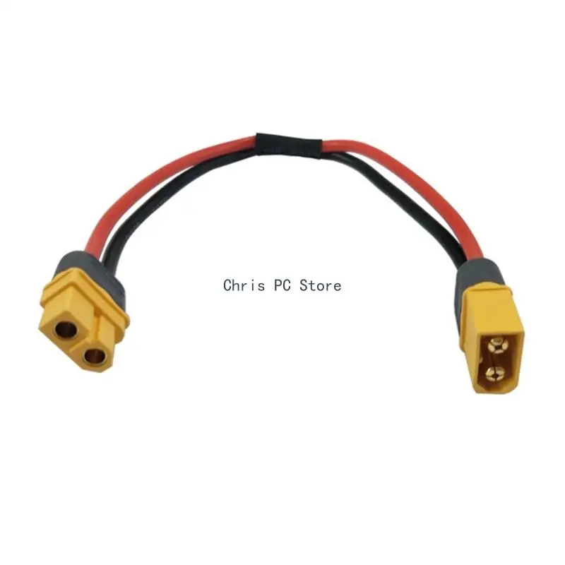 

H8WA Male Female XT60 Connector XT-60 Plug with Sheath Cover 14AWG Upgraded For RC-FPV Lipo Battery Quadcopter