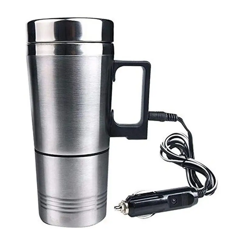 

Car Electric Kettle In-car Kettle Travel Thermoses Heating Water Bottle Heating Cup for Water Tea Coffee Milk Car Kettle Thermos