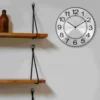 Clock Dial Metal Replacement Wall Clocks Handmade Materials for DIY Aluminum Face 6