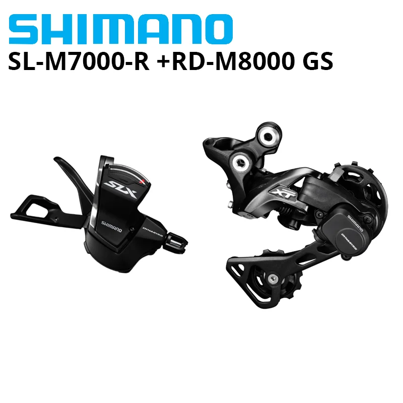 SHIMANO - 「シマノSLX、リアディレイラー＆右シフターのセット」ケーブル付き Amazon | シマノ (SHIMANO) リアディレイラー (MTB) RD-TZ500-GS