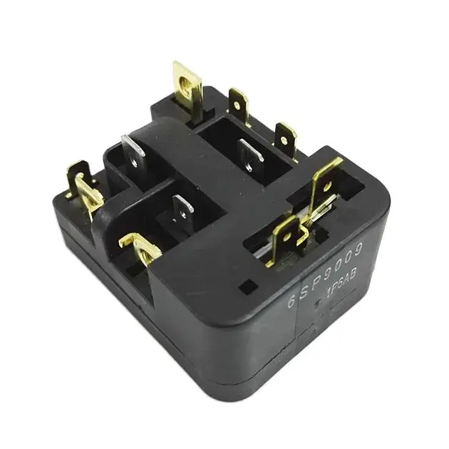 Refrigerator Starter Relay 1pcs new for Refrigerator fittings freezer PTC starter thermal protector relay 6SP9009 6SP9087 6SP9015 6SP9018 6SP9030 6SP9083