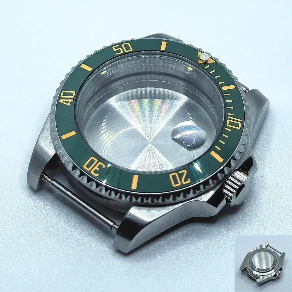 40mm Transparent Glass Watch Case