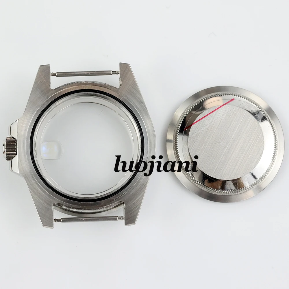 Diver 40mm Men's watch case sapphire glass 316L stainless steel Fit NH35 NH36 movement 28.5mm dial submariner gmt yacht-master