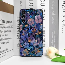 Floral Fragments Phone Case with Flowers Printing Design - Moto edge X30 (M - C1604T2)