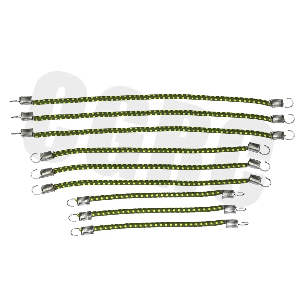 9-Piece RC Car Roof Luggage Rack with Nylon Elastic Rope