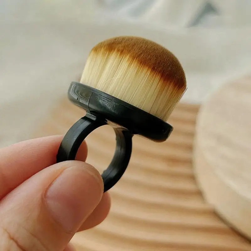 Nagelpulver-Bürste In Rosenform – Weiche Bürste Zum Reinigen & Für Make-up | 19,5 Cm