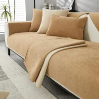 Four Seasons Universal Waterproof Sofa Cover Sofa Pet Changing Pad Nordic Modern Solid Color Non-slip Covers for Sofa Protective 2