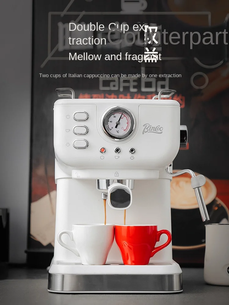 ماكينة إسبريسو Bincoo منزلية مركزة صغيرة شبه أوتوم...