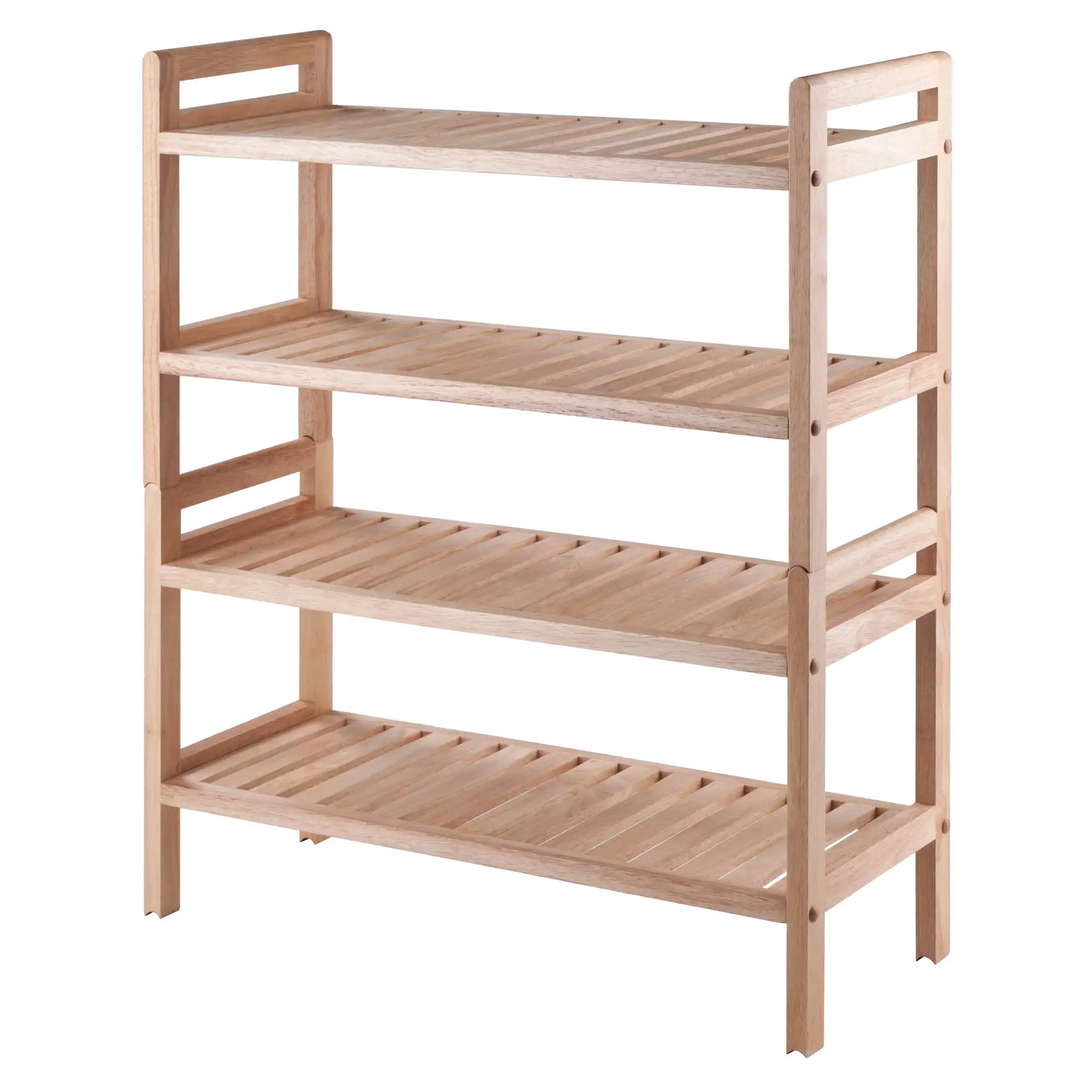 

Winsome Wood Mercury 2-Piece Stackable Shoe Rack Natural Finish