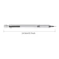 Metal Mechanical Pencil 0.5/0.7mm Low Gravity Art Sketching Pencil Anti Breakage Graphic Design Propelling Pencil Students Gift 6