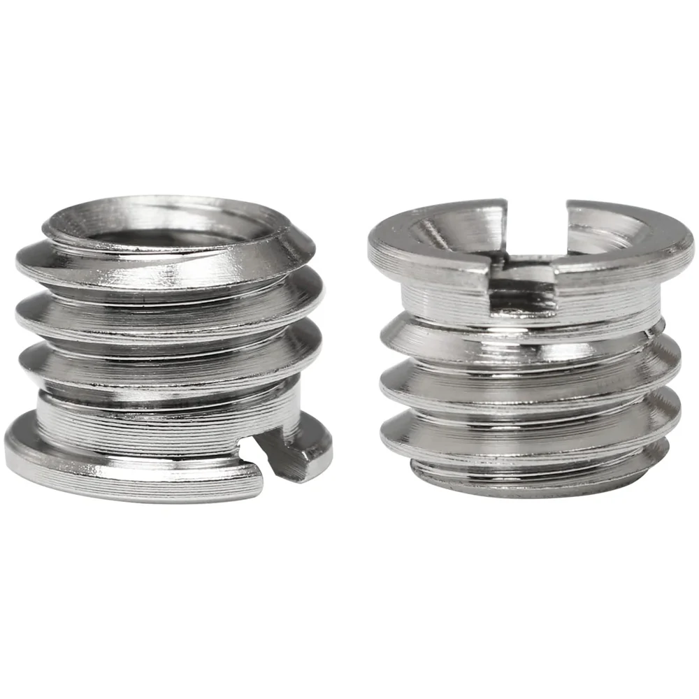 5개 1/4-20 암나사에서 3/8-16 수나사 삼각대 나사 어댑터 스테인리스 스틸 표준 나사 변환기 DSLR 카메라 모노포드 스탠드용