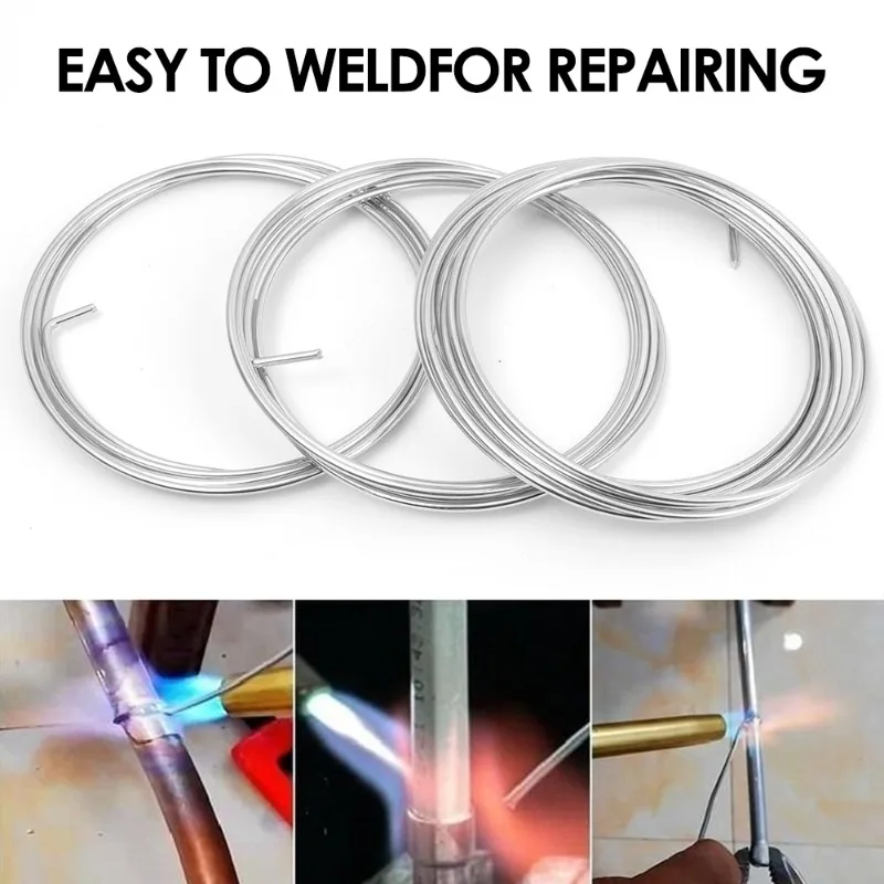 Aluminum Welding Rod Aluminum Alloy Easy Melt Welding Rods Multi-purpose Repair Solder Rod Repair Agent Kits for Welding Alloy