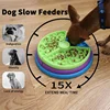 Pet supplies Slow food bowl anti choking cat bowl dog basin puzzle feeder healthy pet rotating game board 3