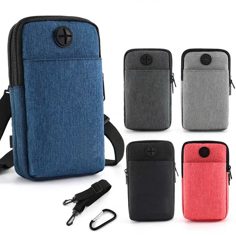 Fashion Waist Bag Purse Outdoor Sports Travel Pocket Waist Fanny Pack Men 7.2 Inch Phone Pouch Camping Hunting Tactical Bag