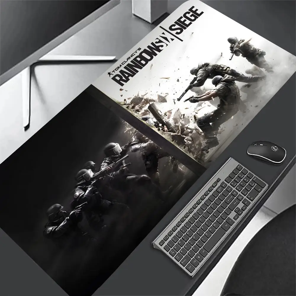 New Player Rainbows Six Sieges 6  Mouse Pad Mouse Pad Chi G-Sr-Se Professional E-Sports Fine Surface Gaming Rubber Mouse Pad Smooth Table Mat