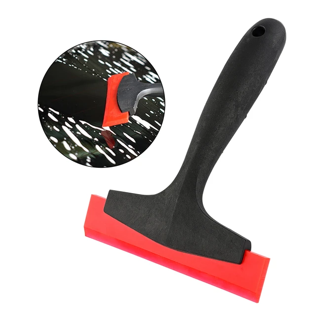 1pcs Window Film Tint Tools Squeegee With Handle For Car Film Small Rubber  Scraper For Car Window Film Supplies Tools - AliExpress