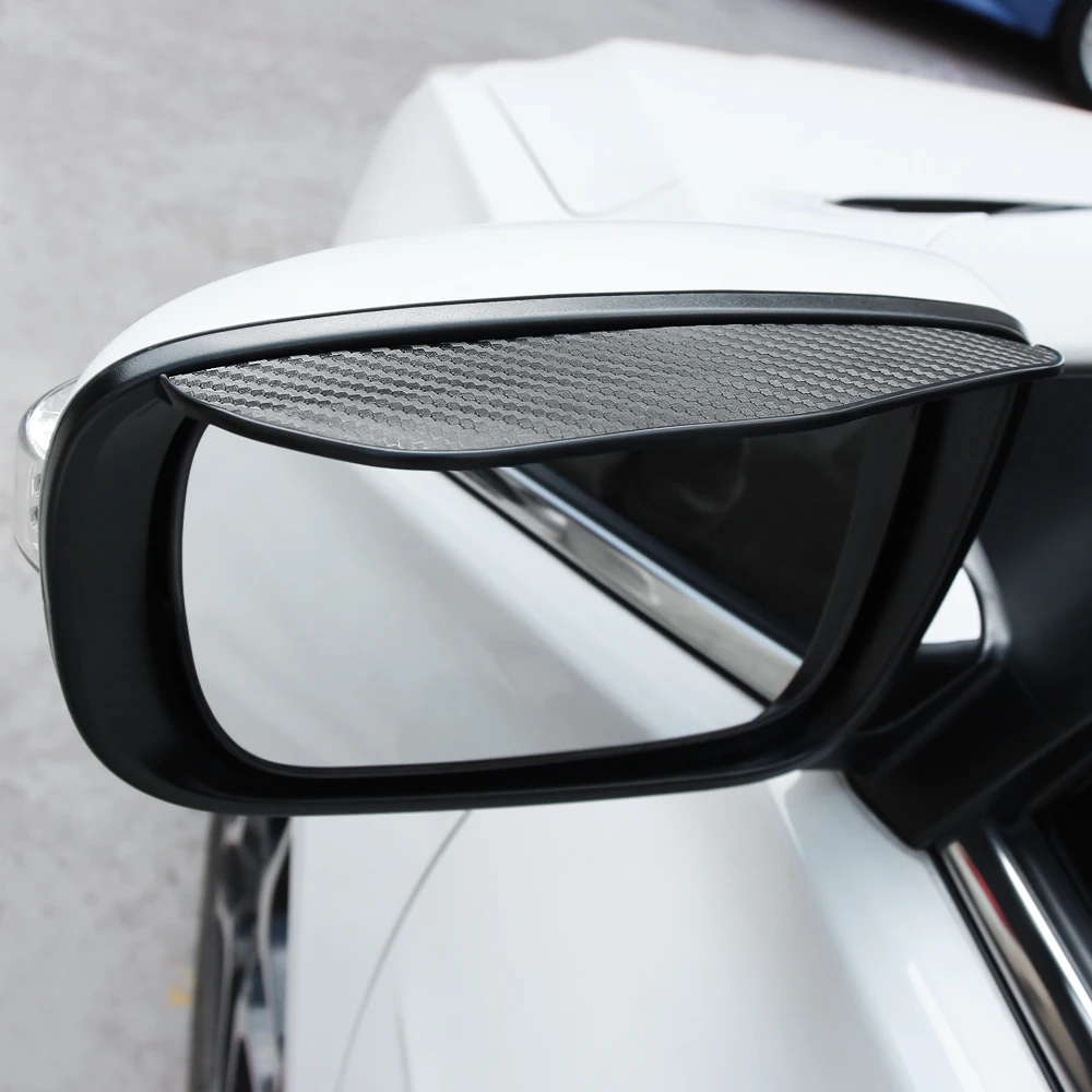 Car Rain Eyebrow Accessories Car side Mirror Cover For ALFA ROMEO giulietta mito 147 159 dacia duster LADA KIA