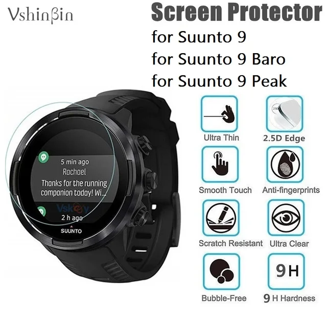 Proteção Essencial para Seu Suunto 9: Protetor de Tela de Vidro Temperado Vshinbin Proteção Essencial para Seu Suunto 9: Protetor de Tela de Vidro Temperado Vshinbin