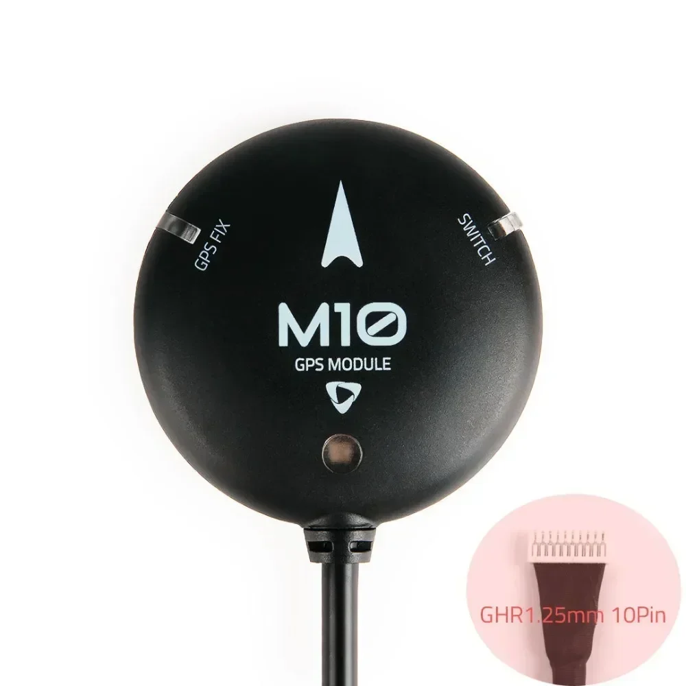 Holybro M10 GPS Module With Compass LED Indicator There Are 3 Different Connectors Options for Different Purpose RC FPV Drone thumbnail 2