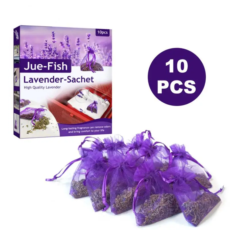 Deodorant Sachet Bags Fragrance Bags Car Air Freshener Refills Natural Lavender Bud Sachets