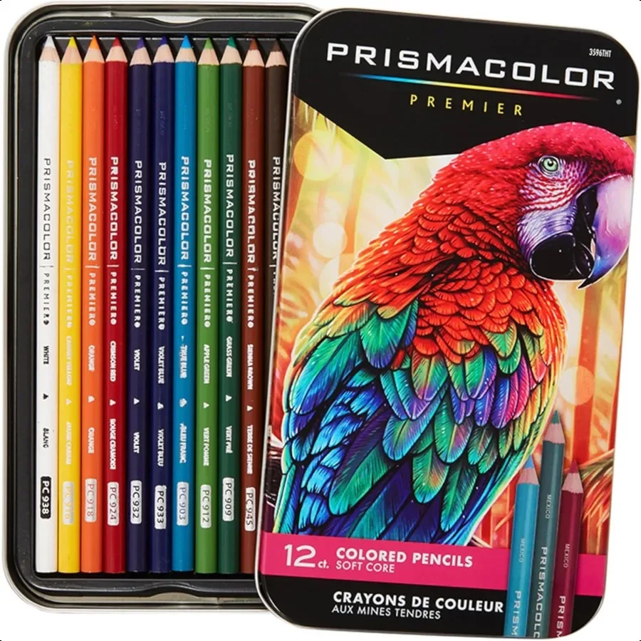 Premier Soft Core Colored Pencils 12 Pack