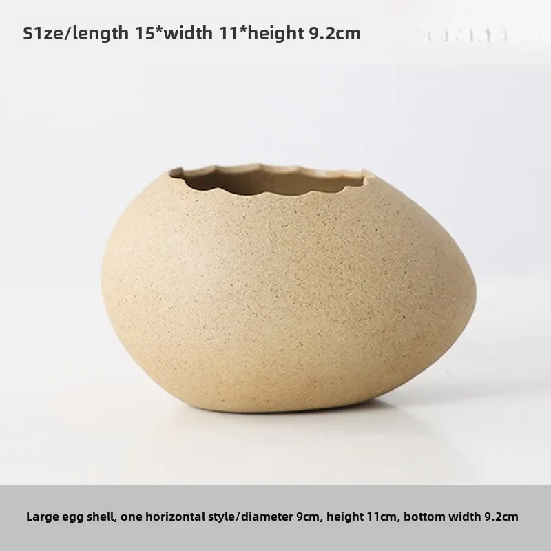 Bird's Nest Egg Ceramic Bowl Cold Drink Barbecue Creative Special Artistic Conception Dish Dessert Molecular Cuisine