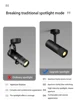 Beam Light Focusing Spot Surface Mounted Track Spotlight Restaurant Bar Lighting Small Stage Commercial LED Atmosphere Foco 4