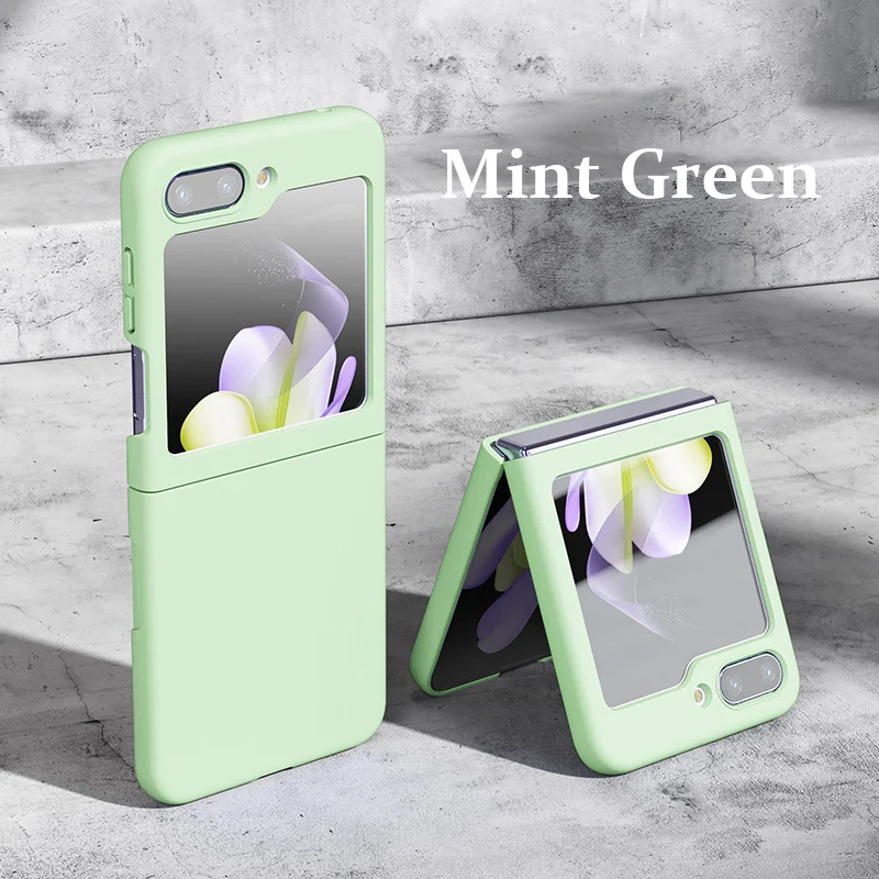 Elegant Shockproof Anti-Scratch Flip Phone Case with Skin Feel Finish