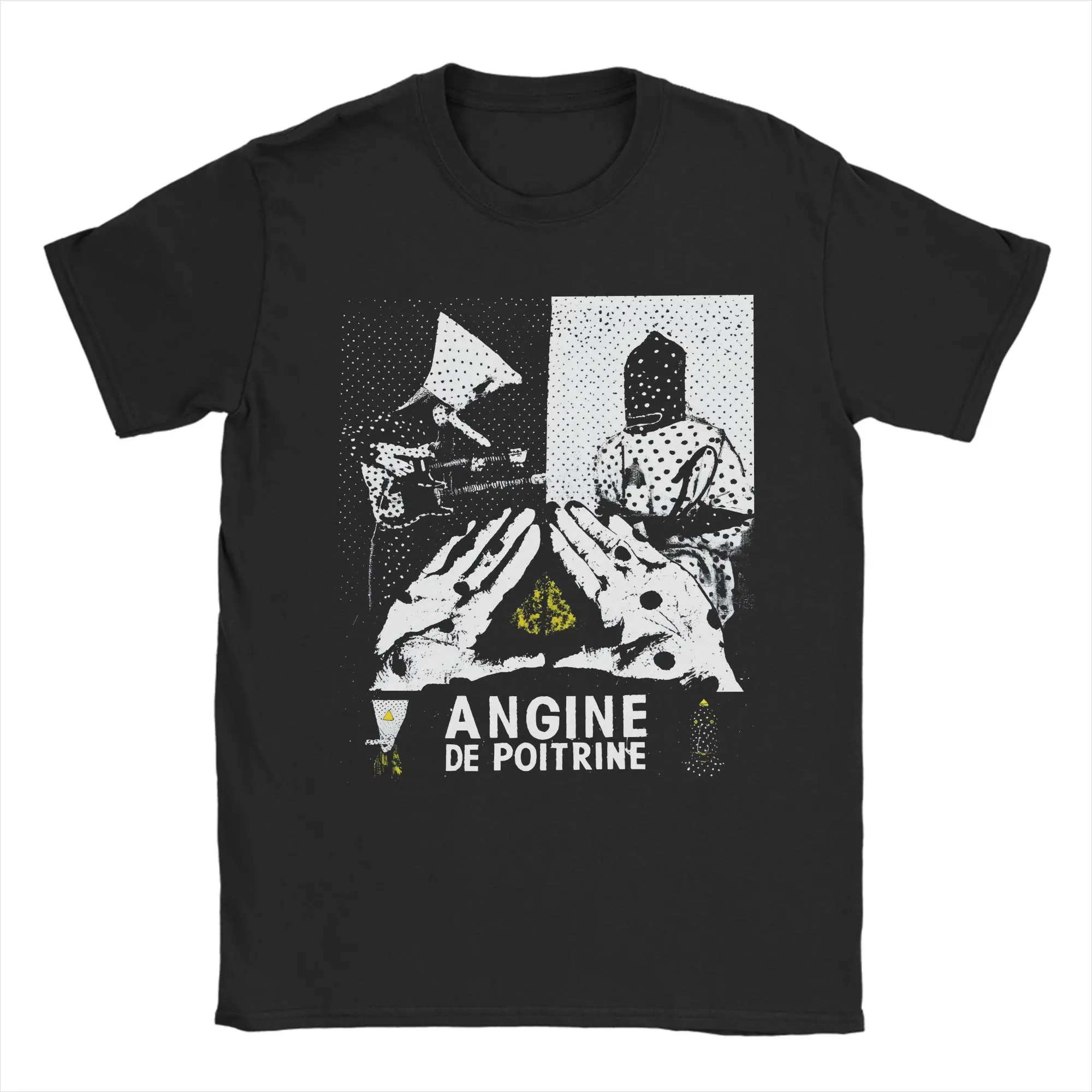 Angine De Poitrine Rock Band T-Shirt, Strand-Vintage-T-Shirts, Baumwoll-Freizeit-T-Shirt für Erwachsene, individuelle DIY-Kleidung