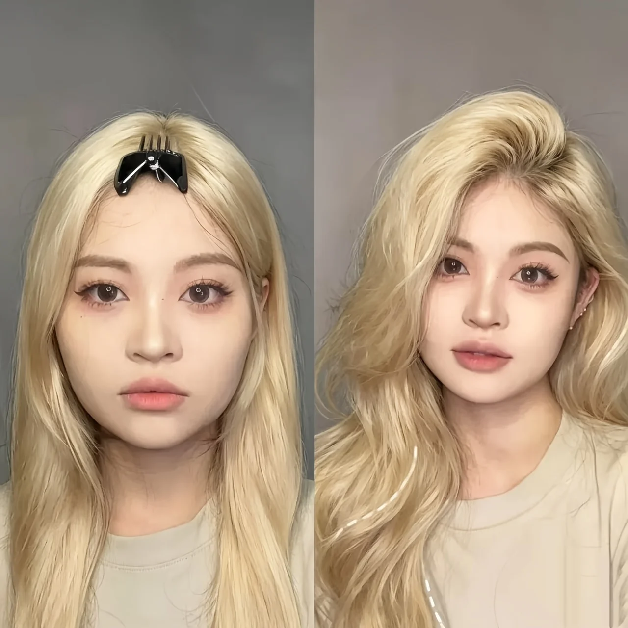 새로운 노히트 헤어 볼류마이징 클립 여성용 보이지 않는 스타일링 도구 패션 데일리 사용