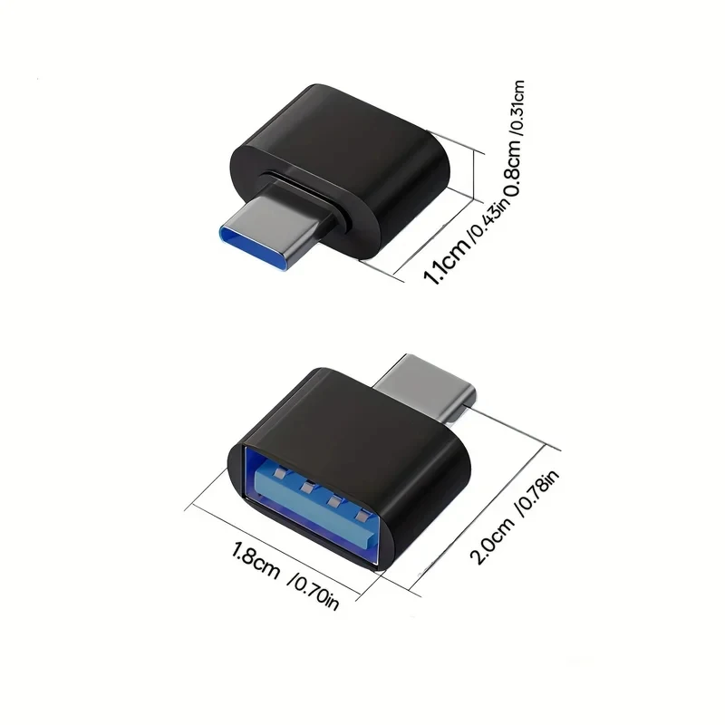 타입 C 남성-USB 3.0 여성 OTG 어댑터(태블릿 하드 디스크 드라이브, 플래시 디스크, 마우스 연결기, 휴대폰 어댑터 액세서리)