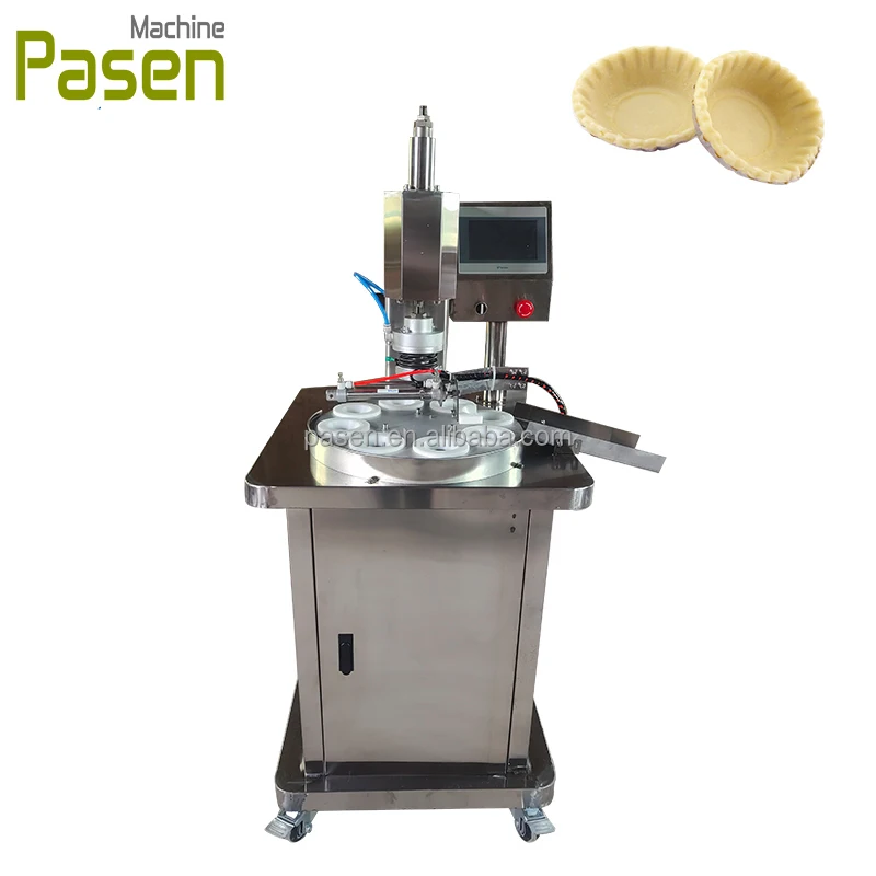thumbnail image 1 of Máquina automática para moldear tartaletas de huevo Máquina para fabricar cáscaras de tartaletas Máquina para prensar cáscaras de tartaletas, 1 of 4