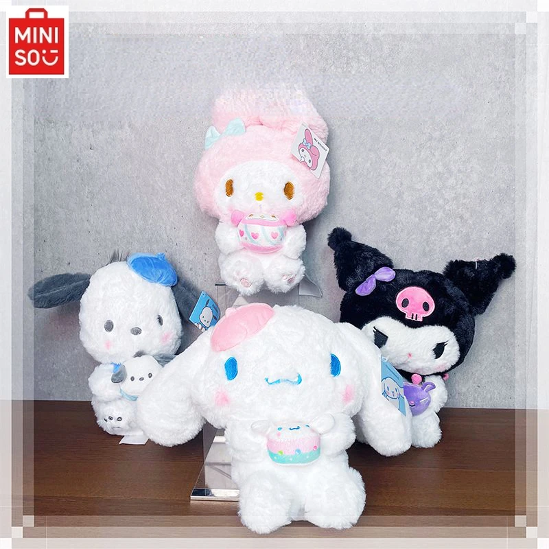 

Оригинальная MINISO шарнирная кукла Sanrio понравико, плюшевая кукла, красивая, милая, мультяшная, для мальчиков и девочек, праздничные подарки