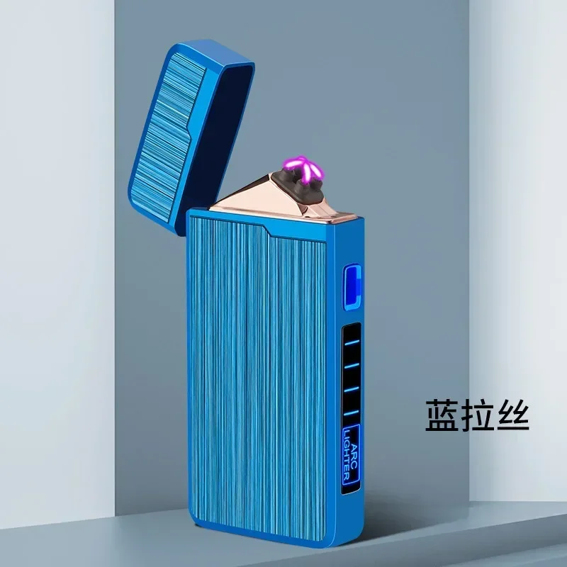 Touch Sensitive Lighter Plasma Dual ARC Touch Sensitive Lighter USB Rechargeable Windproof Flameless Lighter Gift for Men