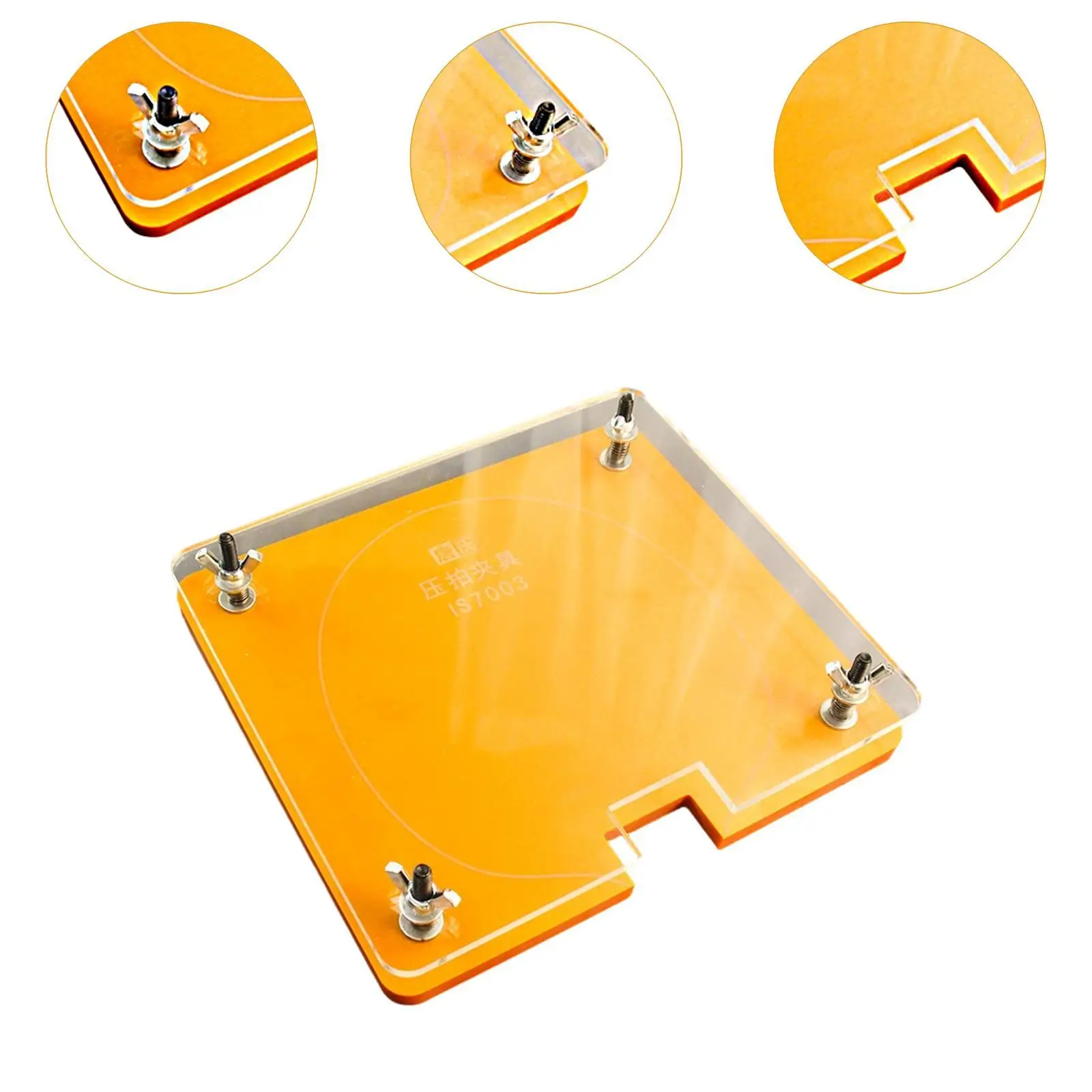 Table Tennis Paddle Press Accessory Stable Control Racket Press Clamp Durability Club Racket Finishing Easy to Use Beginners