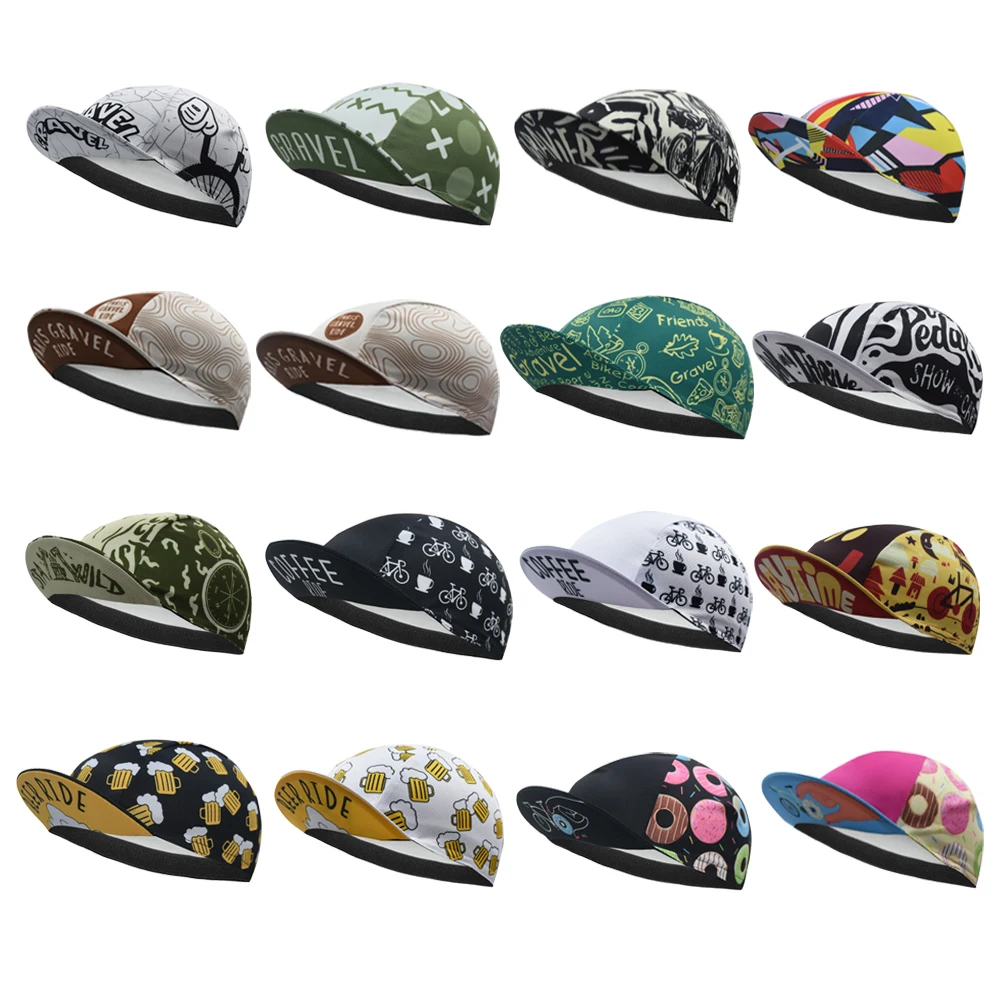Travel Gravel Cycling Cap Funny Road Bicycle Hat Anti-sweat Bike Headwear Men And Women Gorra Ciclismo