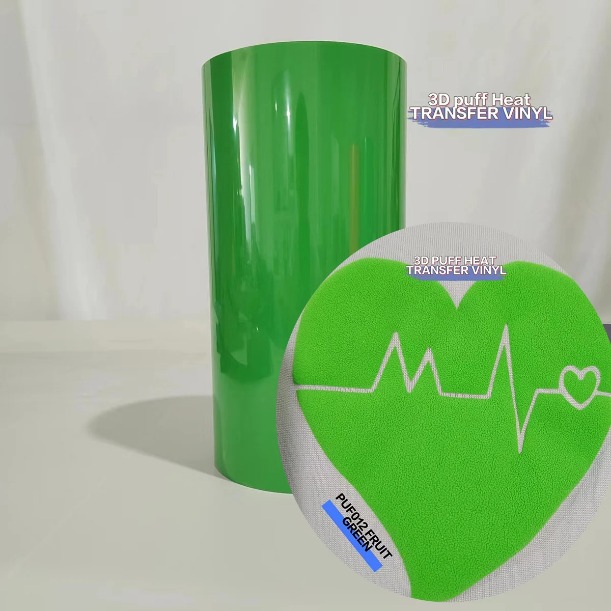 Pellicola Per Plotter 3D Puff HTV - Vinile Termoadesivo Per Magliette E Design Personalizzati (Effetto Soffiato) - Foto 10