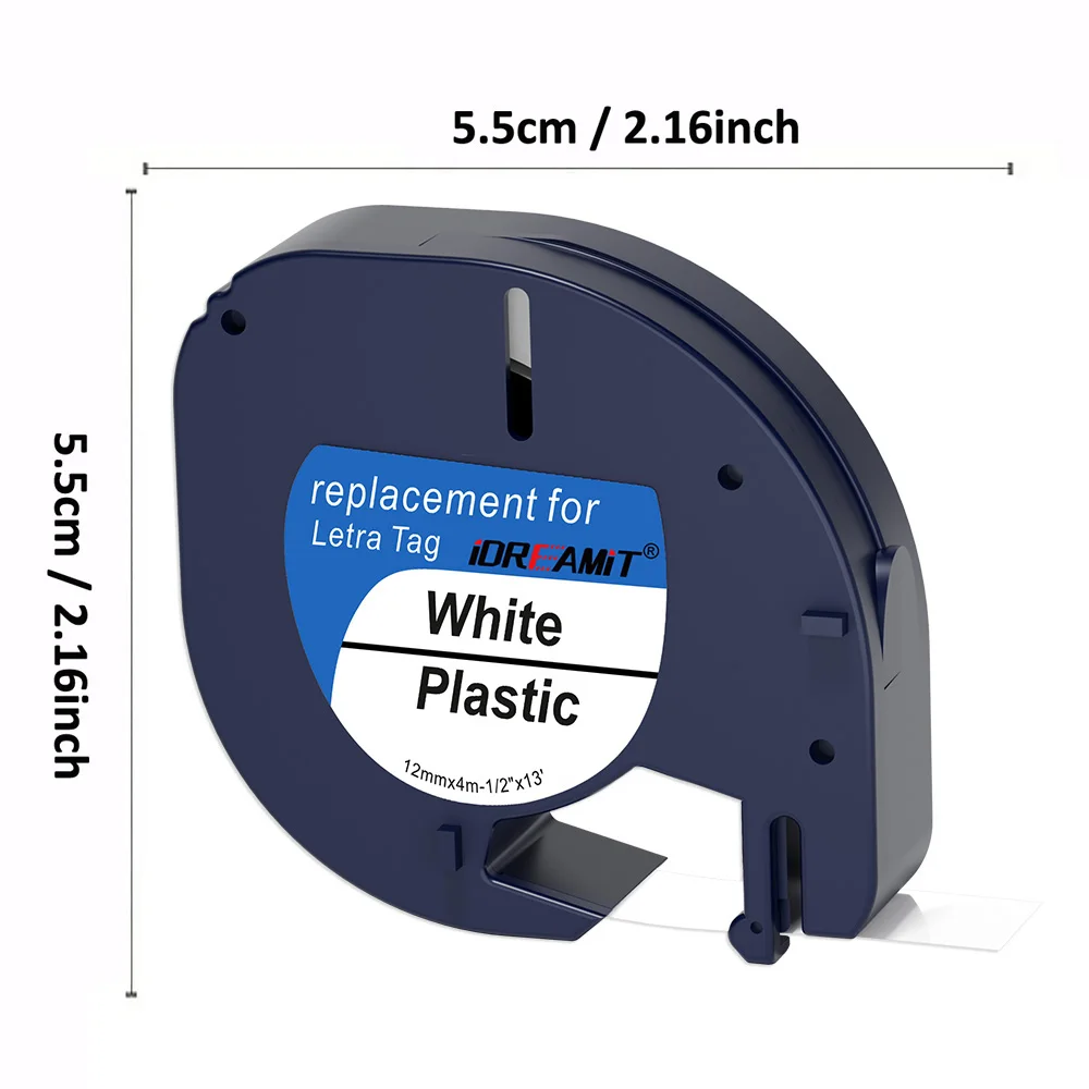 Multi-Color Plastic Label Tape Ribbon