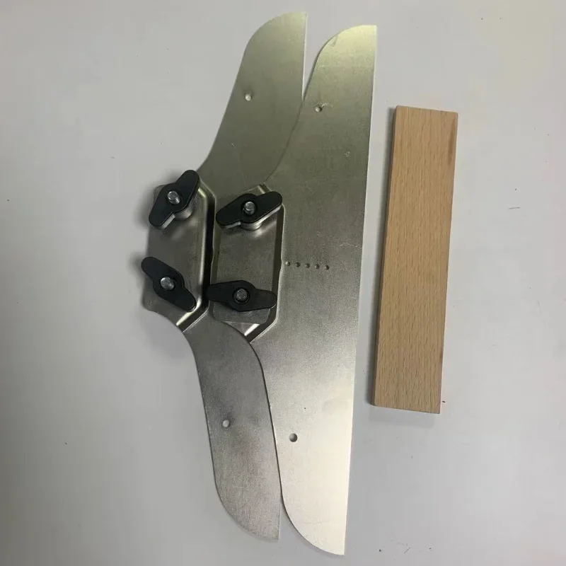 

Stair Tread Template Set, Shelf Scribe Layout Tool Stair Step Scribe Replacement Template Steps Risers Clamp Plates Hand Tool