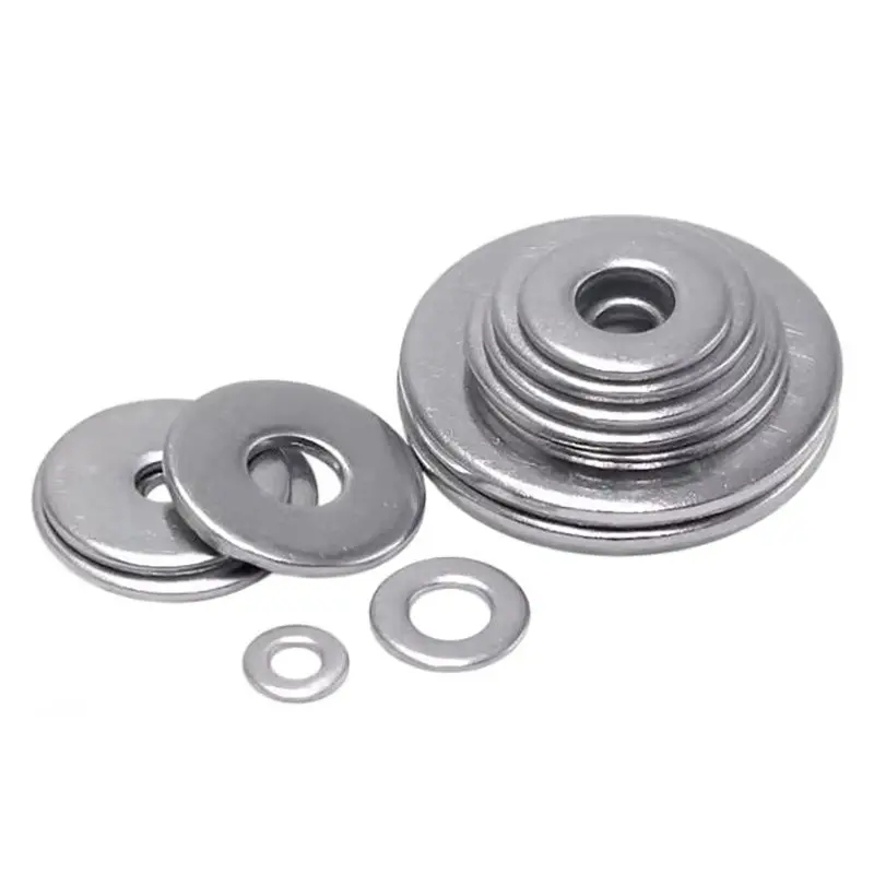 

M1.6 M2 M2.5 M3 M3.5 M4 M5 M6 M7 M8 M10 M12 M14 M16 M18 M20 M22 M24 M27 M28 M30 M33 M35 M40 304 Stainless Steel Flat Washer