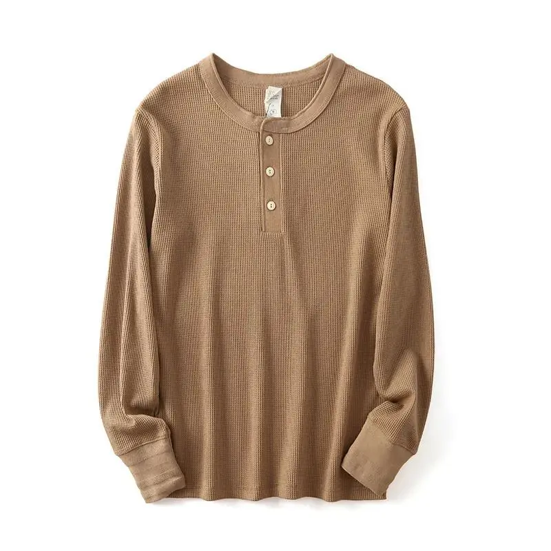 

S/W New Men Solid Color Sweater Male Slim Knitted Warm Pullover Long Sleeve T-Shirt