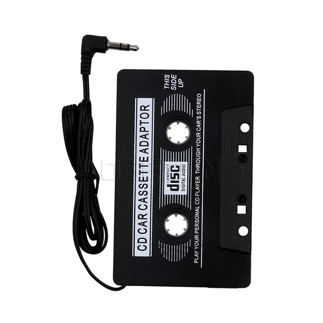 Adaptateur voiture 12v cd/mp3/md auto cassette lecteur cd ipd