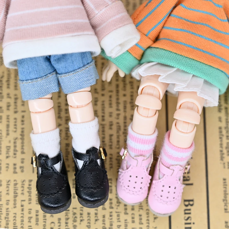 New Ob11 Doll Cute Mary Jane Shoes Dolls Sneakers Shoes Accessories Diy Toys For Penny, Obitsu11, Gsc Body, Ymy, 1/12Bjd Doll 2