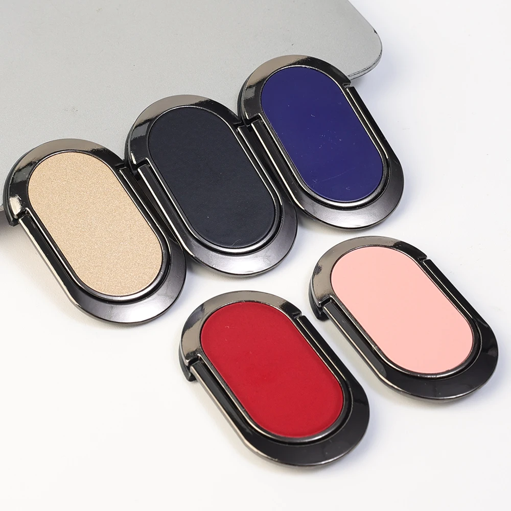 360° Rotation Oval Self-adhesive Phone Holder Multi-function Lazy Bracket for Car Magnetic Stand Anti-lost CellPhone Finger Ring